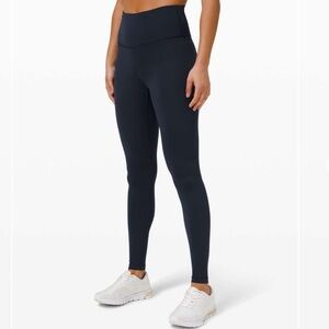 Lululemon Wunder Train High-Rise Tight 28" (navy)